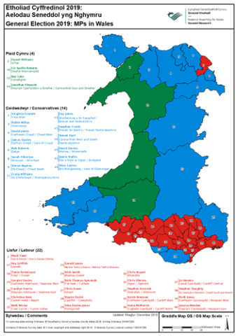 election 2019 constituency map