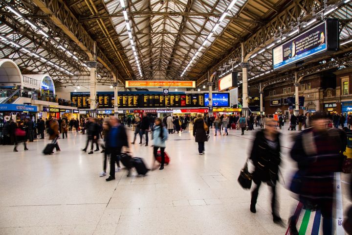 London railway station